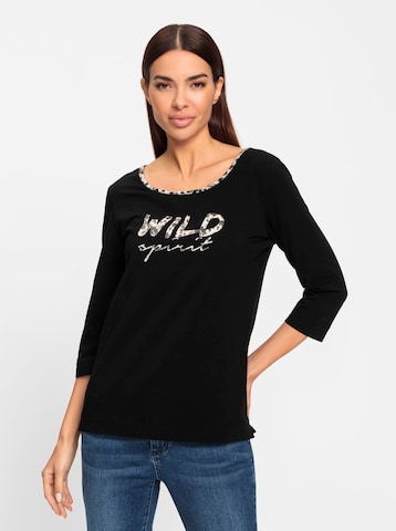 heine Футболка в Черный: спереди