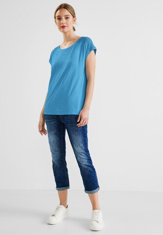 STREET ONE Shirt in Blauw