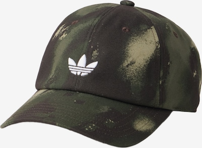 ADIDAS ORIGINALS Šilterica veličine 54-56 u tamno smeđa / kaki / maslinasta / bijela, Pregled proizvoda