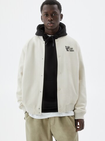 Pull&Bear Between-season jacket in Beige: front