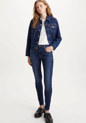 LEVI'S ® Skinny Džínsy '720™ High Rise Super Skinny' - Modrá: predná strana