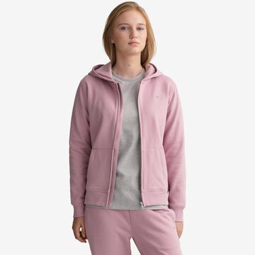 GANT Sweatjacke in Lila: predná strana