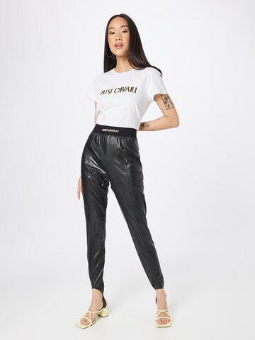 Just Cavalli Tapered Broek in Zwart