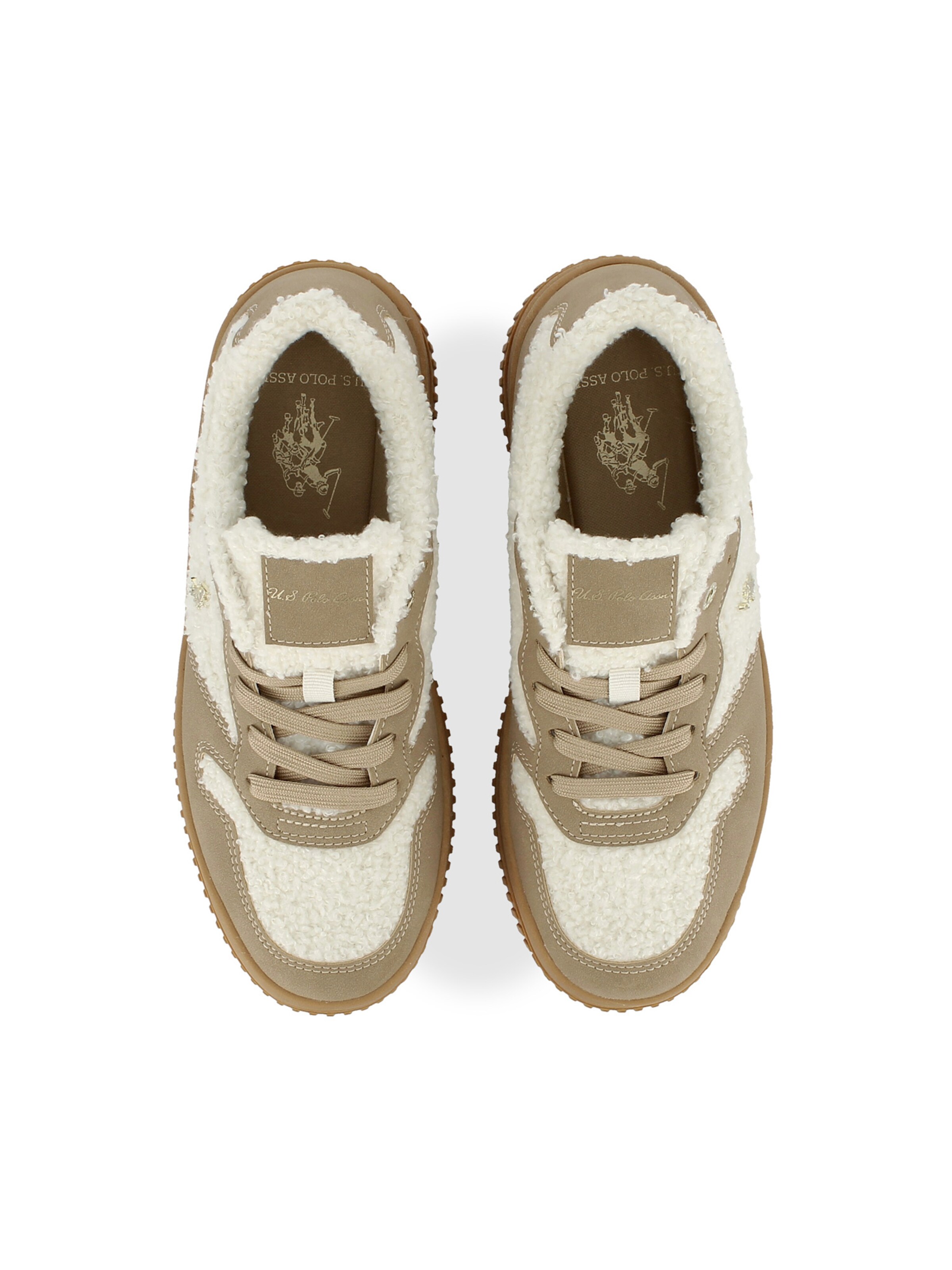 Baskets basses 'Amber' US POLO ASSN. en beige