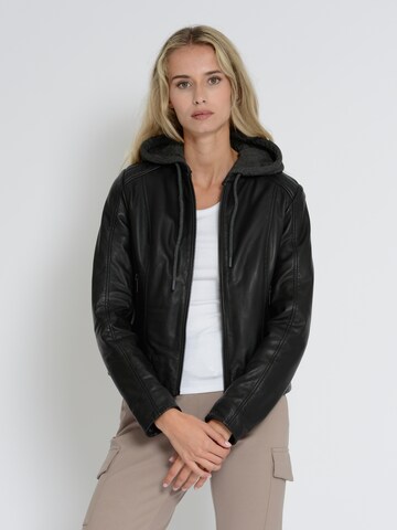 MUSTANG Between-Season Jacket in Black: front