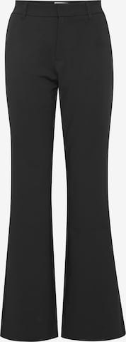PULZ Jeans Levenevä Housut 'BINDY' värissä musta: etupuoli