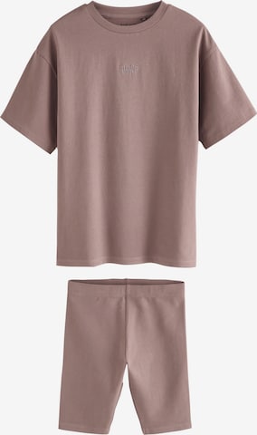 Next Szettek - barna: elől