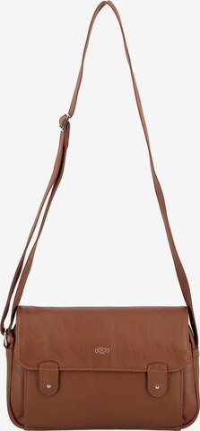 Jump Crossbody Bag 'Uppsala' in Brown: front