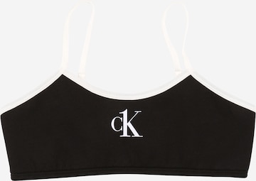 Calvin Klein UnderwearBustier Grudnjak - crna boja: prednji dio