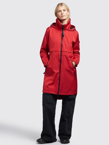 khujo Between-Seasons Coat 'Ariana2' in Red