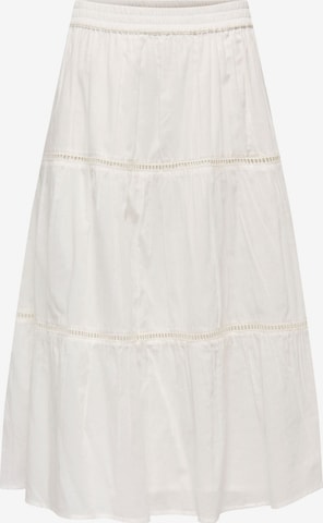 Jupe 'ONLIsabella' ONLY en blanc : devant