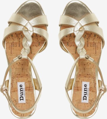 Dune LONDON Sandals 'KOALA' in Gold