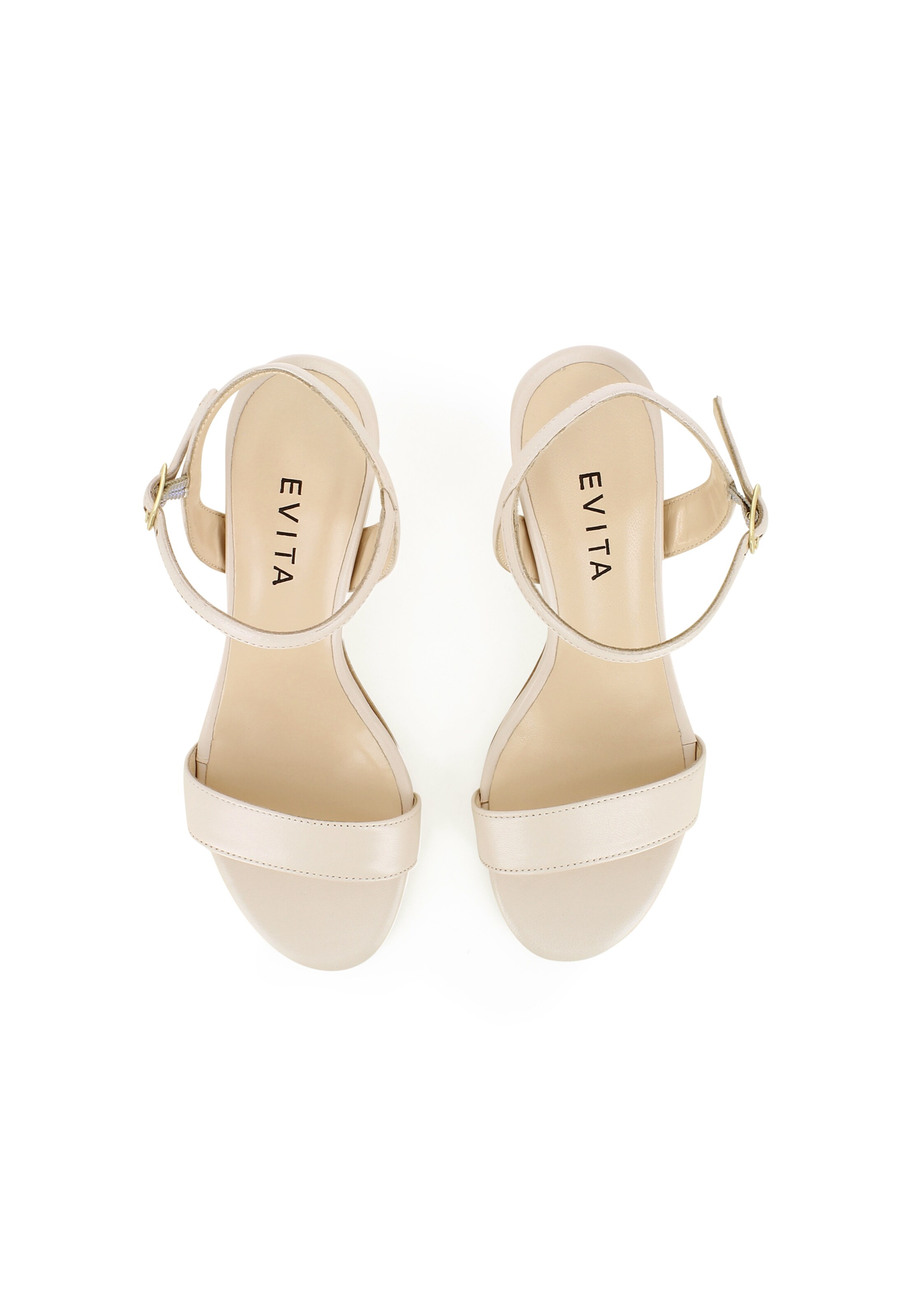 EVITA Strap sandal 'VERONICA' in Beige