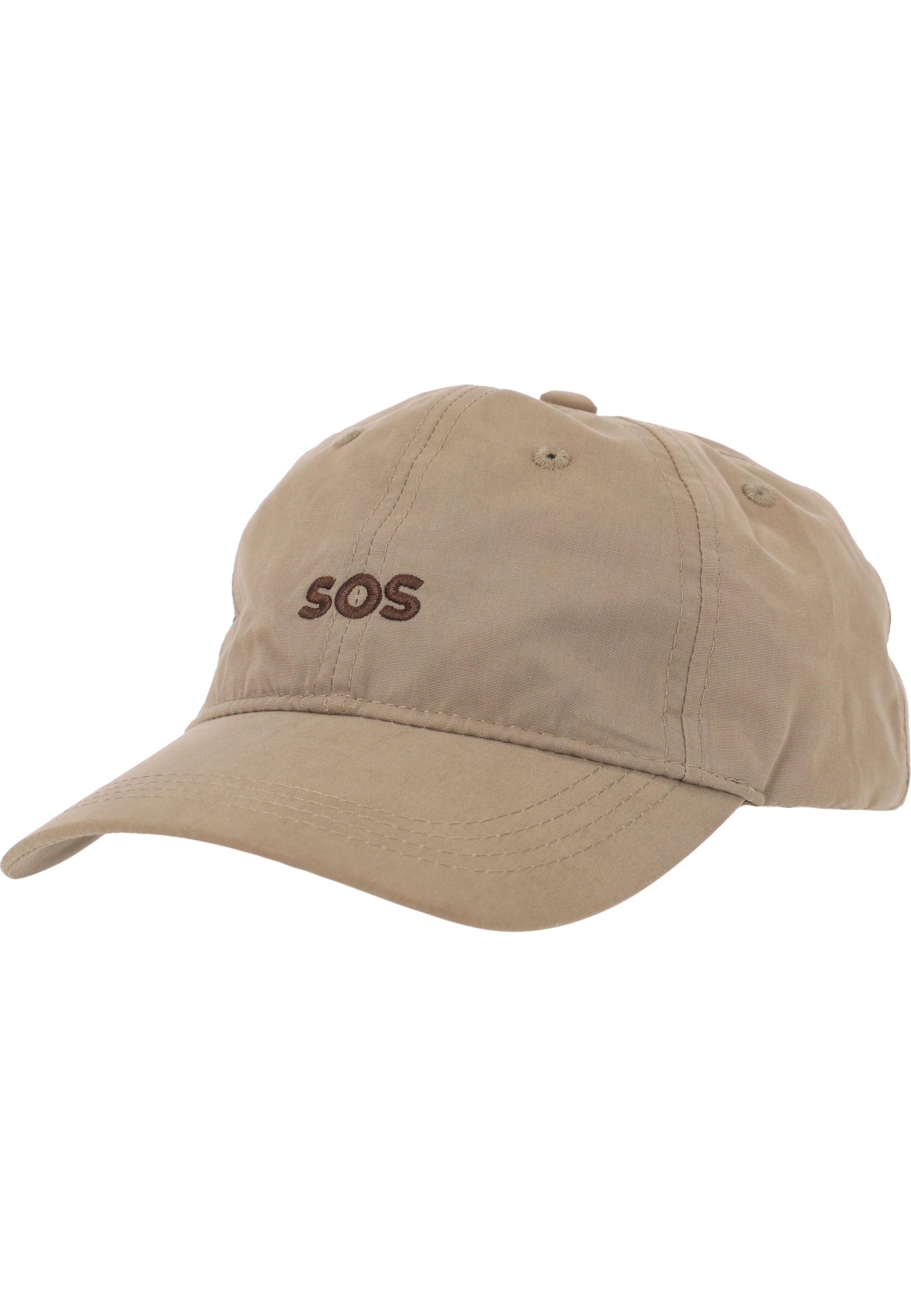 SOS Cap 'Nordals' in Beige: Vorderseite