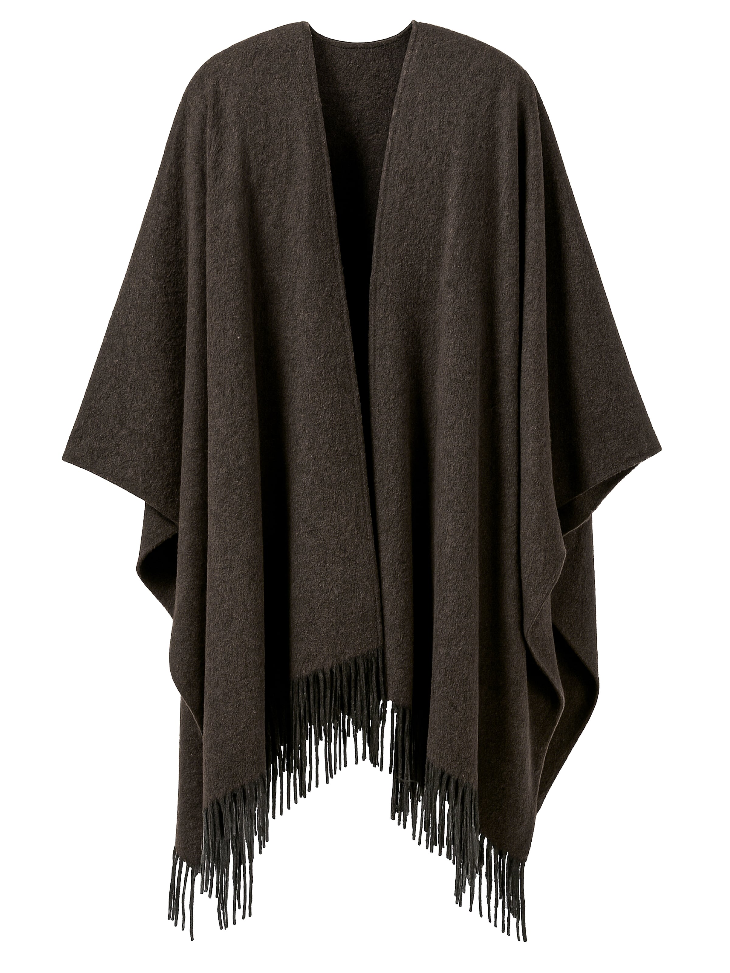 COLLEZIONE ALESSANDRO Cape 'Italia' in Braun: Vorderseite