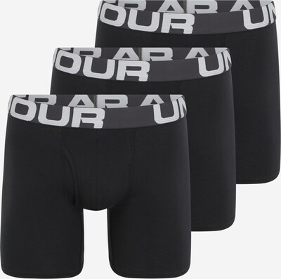 UNDER ARMOUR Sportunterhose in hellgrau / schwarz, Produktansicht