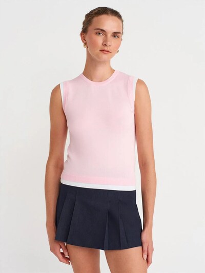Dilvin Chemisier 'Blusen' en S-L en rose, Vue avec produit