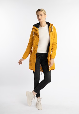 Manteau fonctionnel Schmuddelwedda en jaune