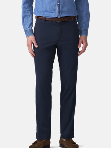 MEYER Regular Chino 'Roma 1-5080' in Blauw: voorkant