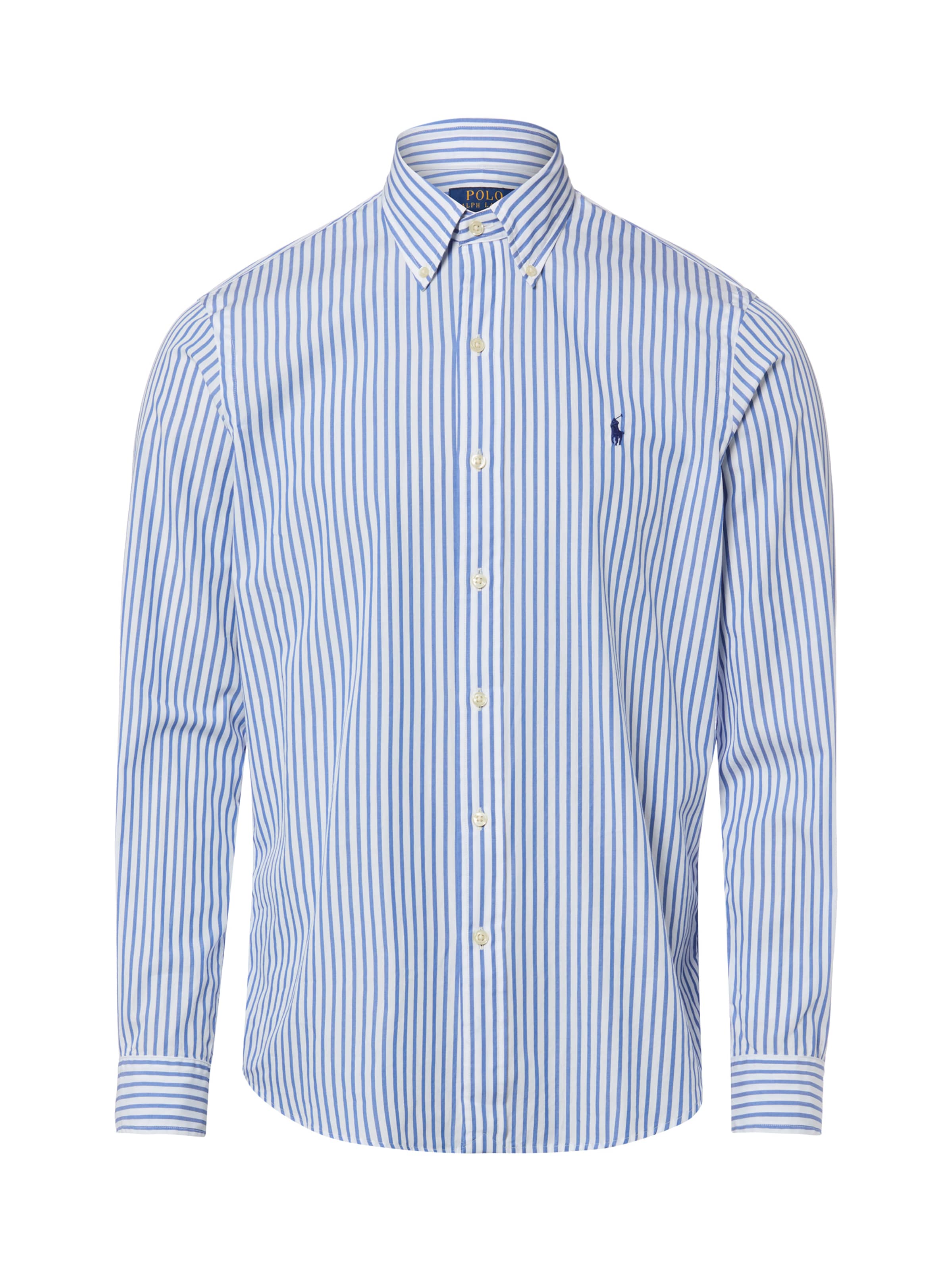 Coupe regular Chemise Polo Ralph Lauren en bleu : devant