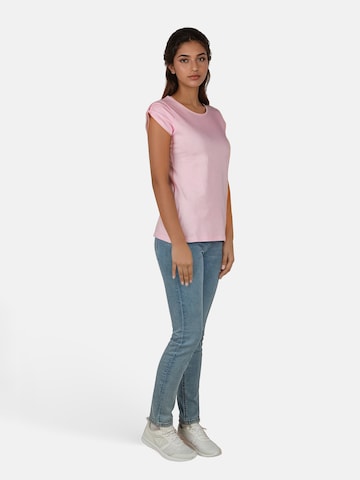 salzhaut T-Shirt 'BIIKE' in Pink