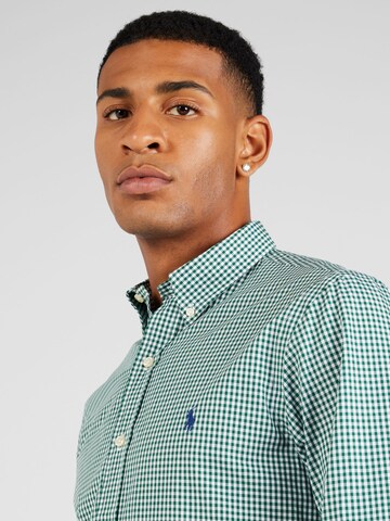 Polo Ralph Lauren Slim fit Koszula w kolorze zielony