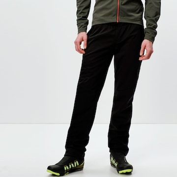 GONSO Regular Workout Pants in Black: front