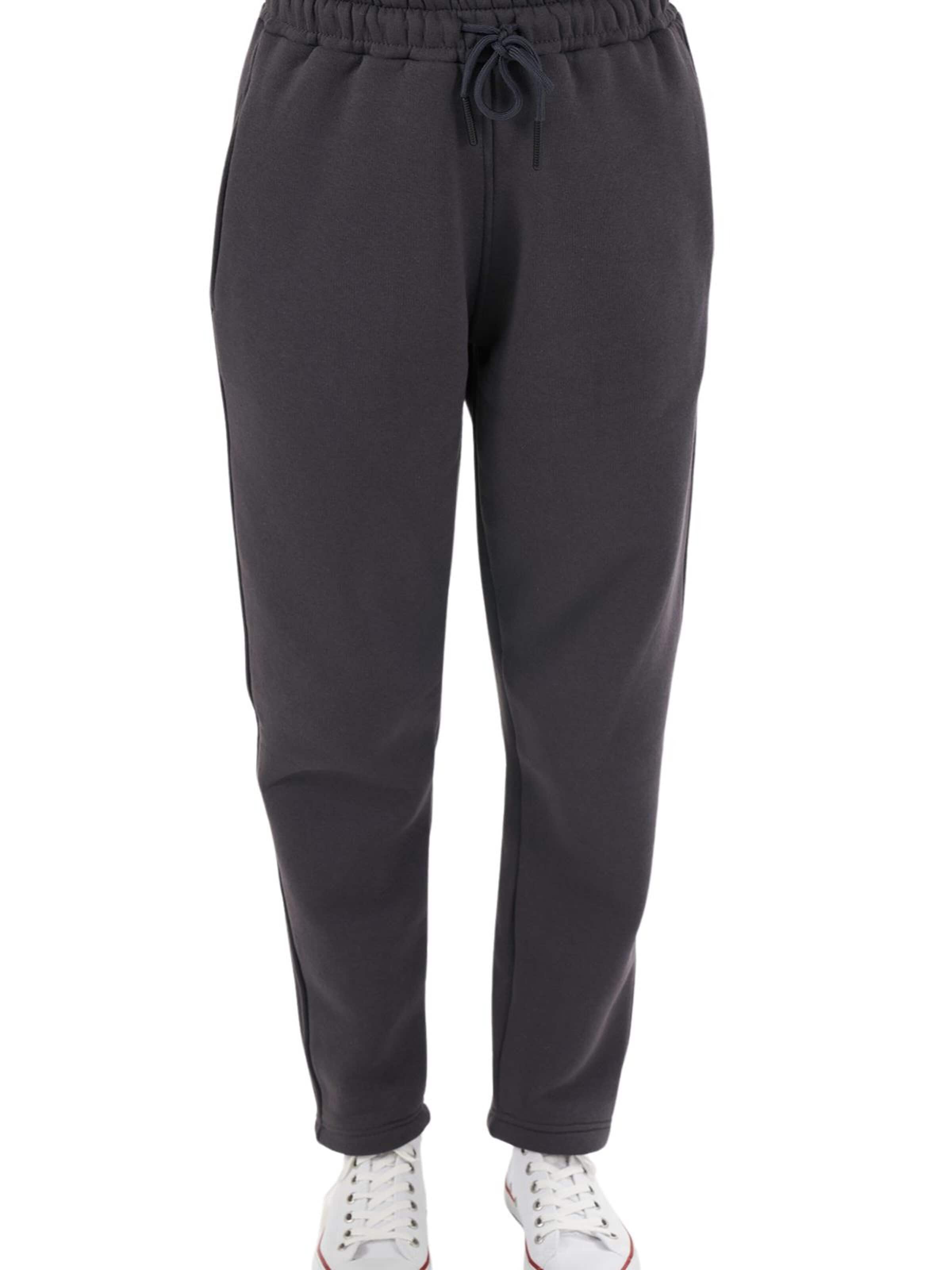 LOUIS LECLER Slimfit Broek 'Elise' in Grijs
