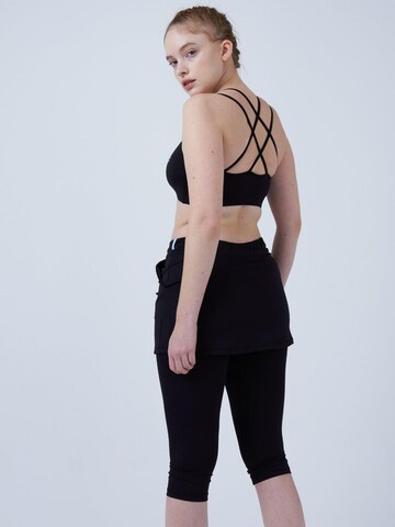 SPORTKIND Sportrok '2-in-1 Tennis Skirt with Leggings' in Zwart