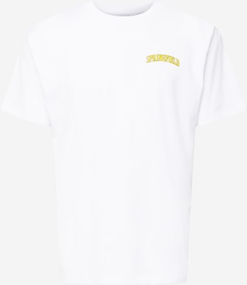 T-Shirt 'The Simpsons™ x Levi's® Unisex Short Sleeve T-Shirt' LEVI'S ® en blanc : devant