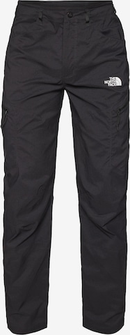 THE NORTH FACE Regular Ulkoiluhousut 'EXPLORATION' värissä musta: etupuoli