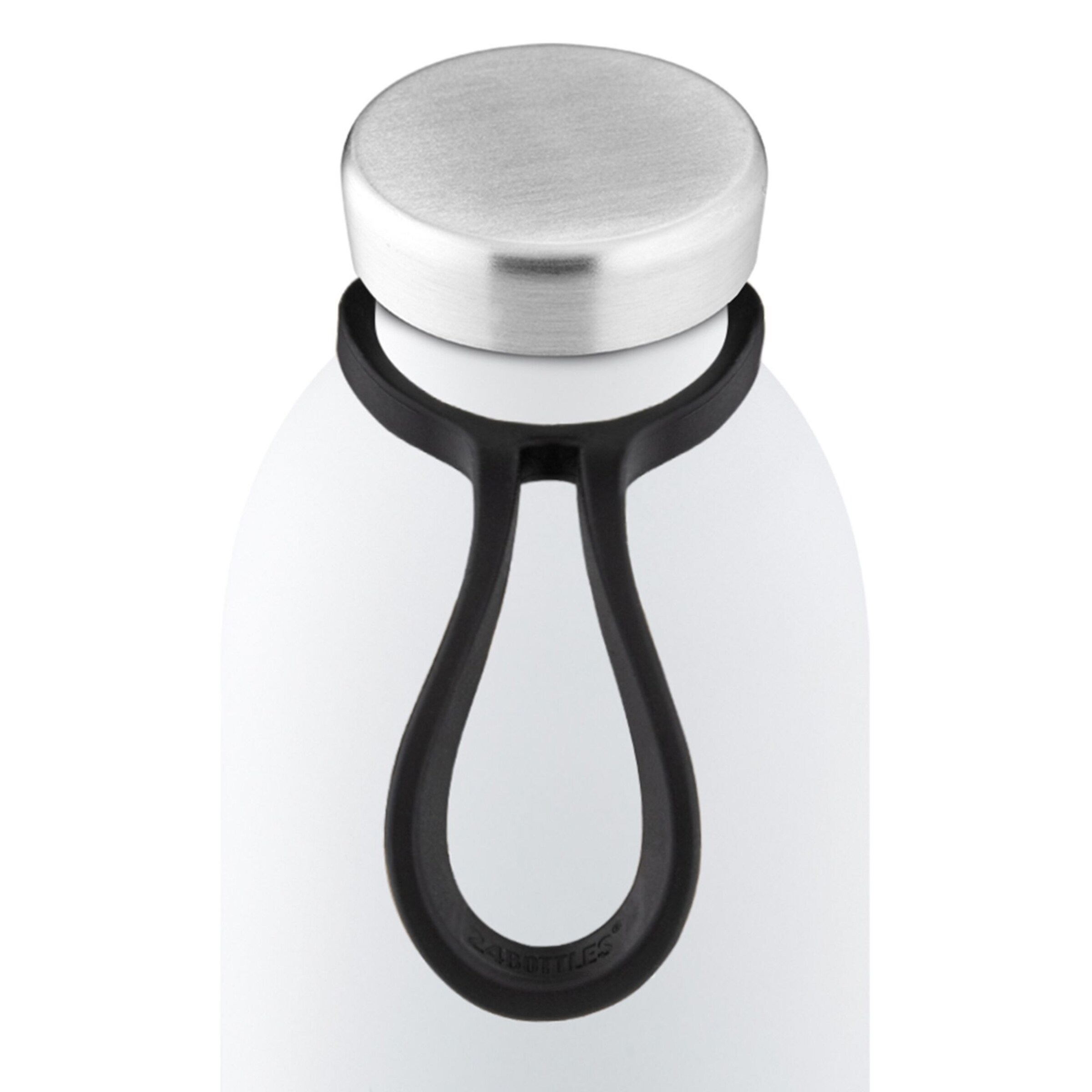 24Bottles Trinkflaschenhalterung 'Tie' in Schwarz