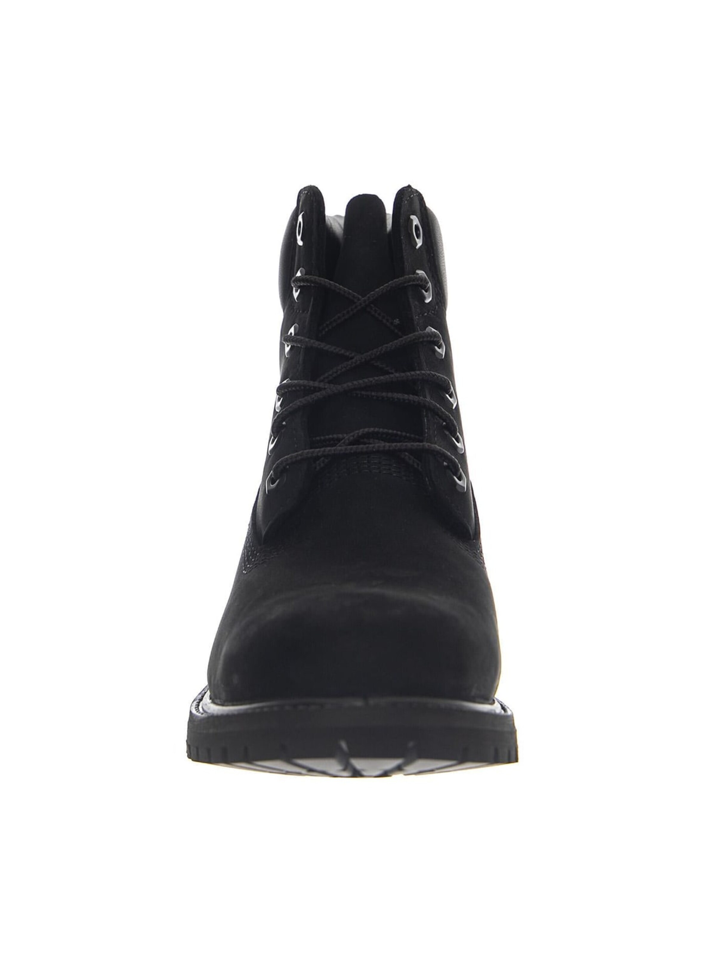 TIMBERLAND Kozaki sznurowane 'Premium 6 Inch Lace Up Waterproof Boot -- Men's Wheat / Black' w kolorze brązowy