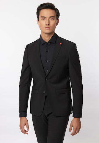 ROY ROBSON Slimfit Anzug in Schwarz