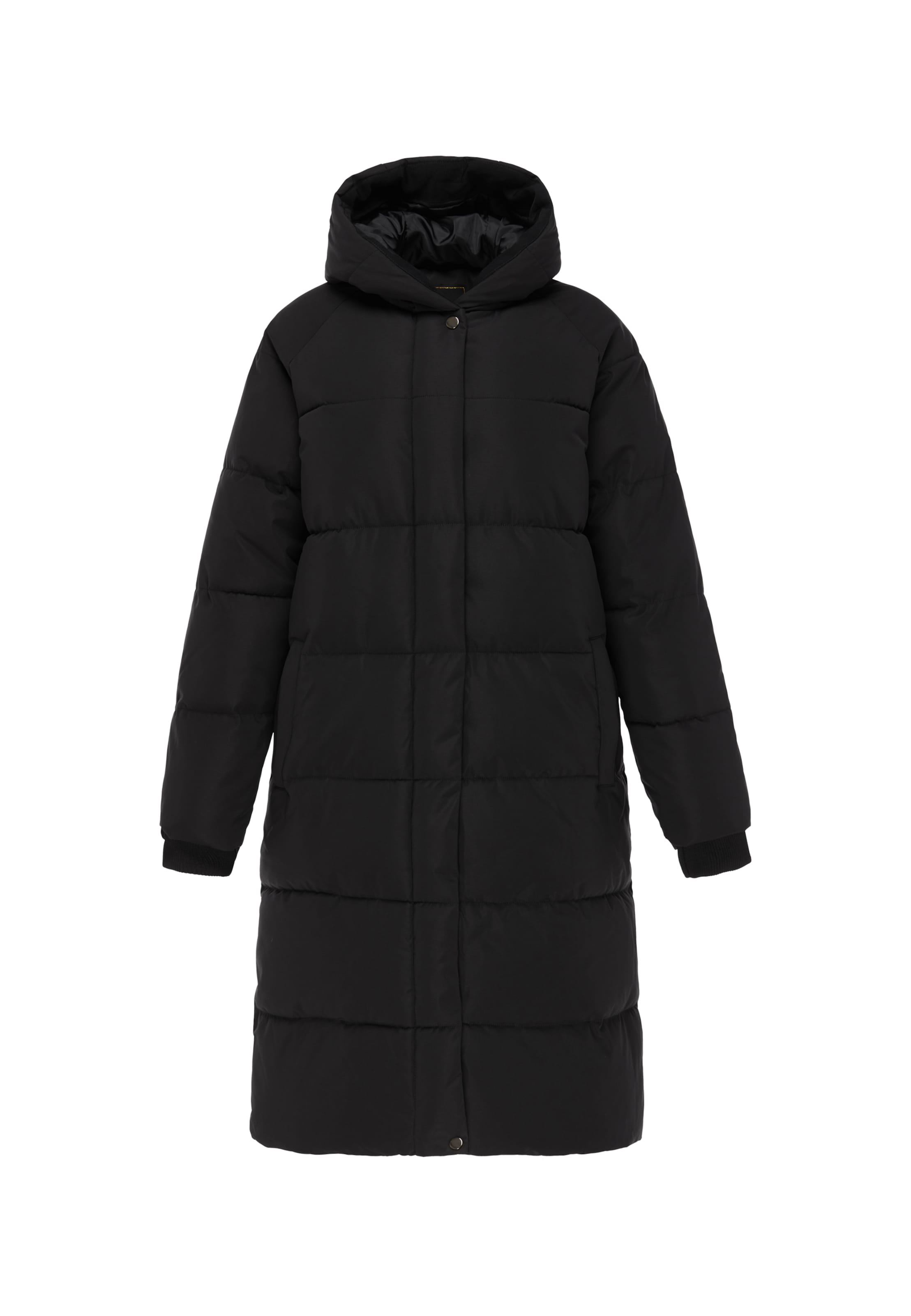 Manteau d’hiver faina en noir : devant