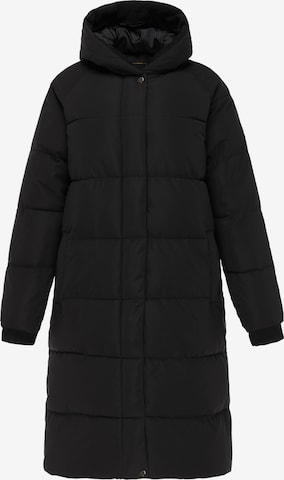 Manteau d’hiver faina en noir : devant