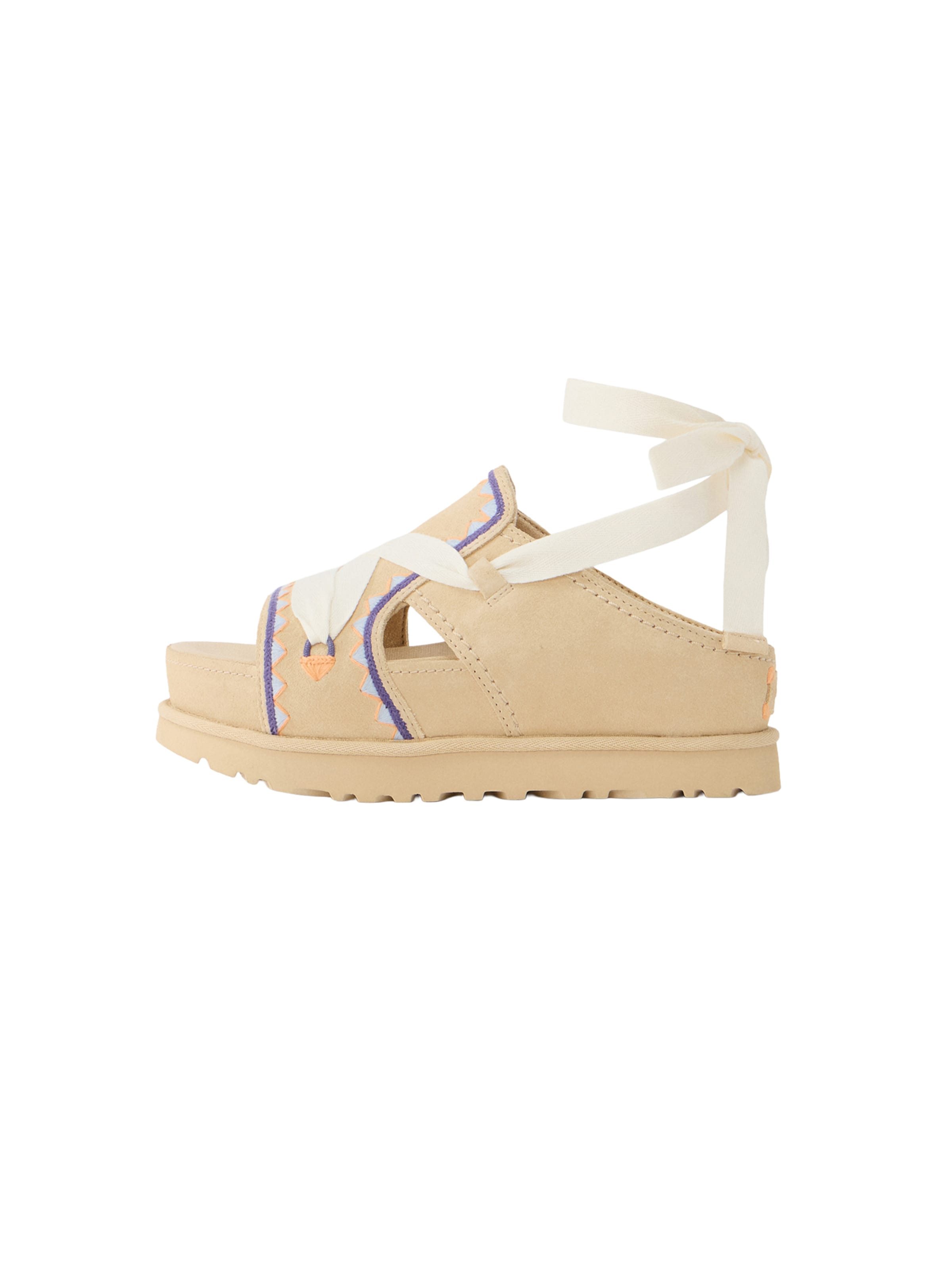 Sandales 'Goldenstar Artistitch' UGG en beige : devant