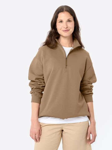 VAUDE Sportsweatshirt 'Redmont' in Beige