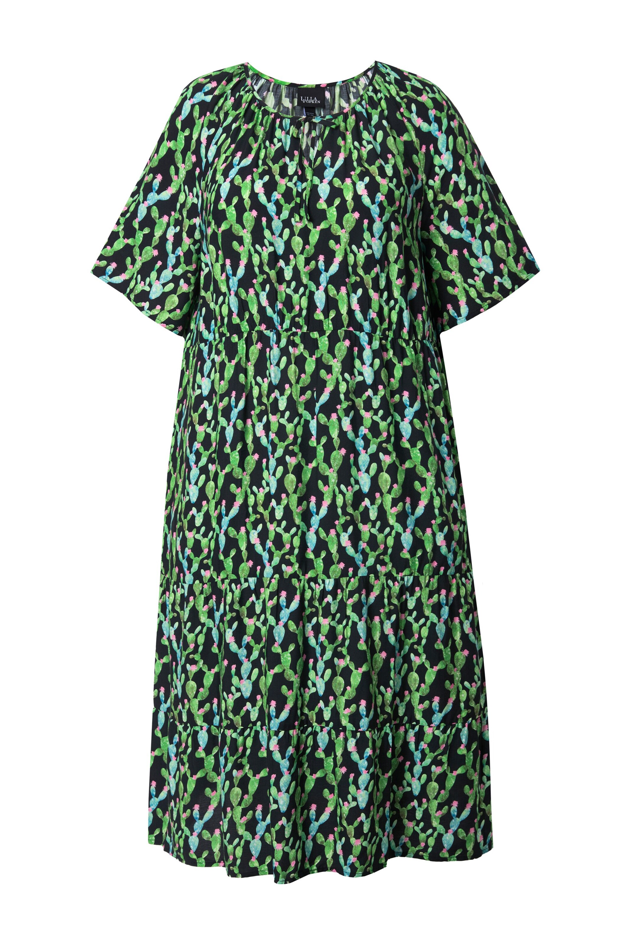 Rochie de la Ulla Popken pe negru: față