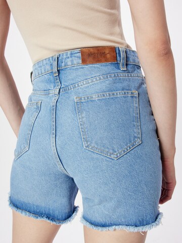 Slimfit Jeans de la Nasty Gal pe albastru