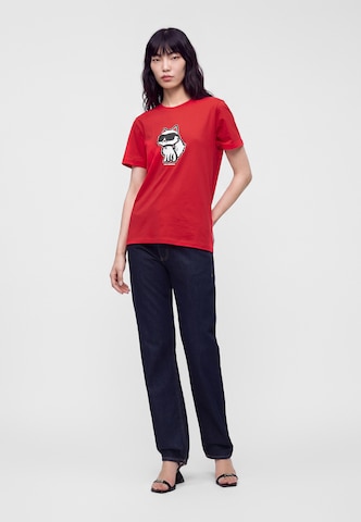 Karl Lagerfeld - Camiseta en rojo