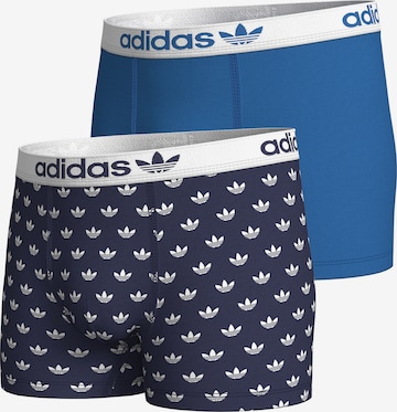 Boxers ADIDAS ORIGINALS en bleu : devant