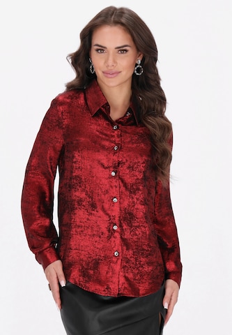 raudona faina Palaidinė: priekis