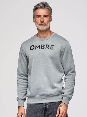Ombre Sweatshirt i grå