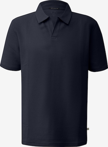 T-Shirt QS en bleu : devant