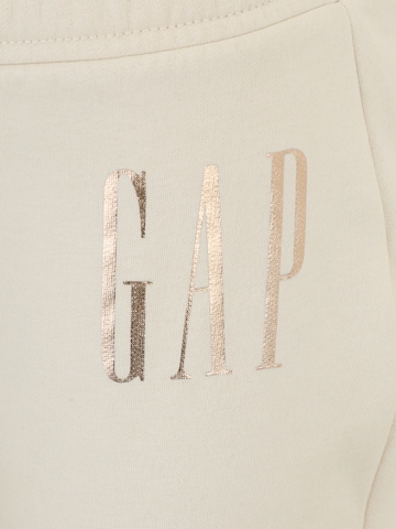 Gap Petite Normální Kalhoty – béžová