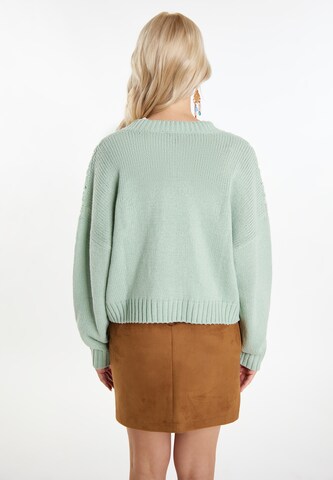 Cardigan 'Eyota' IZIA en vert