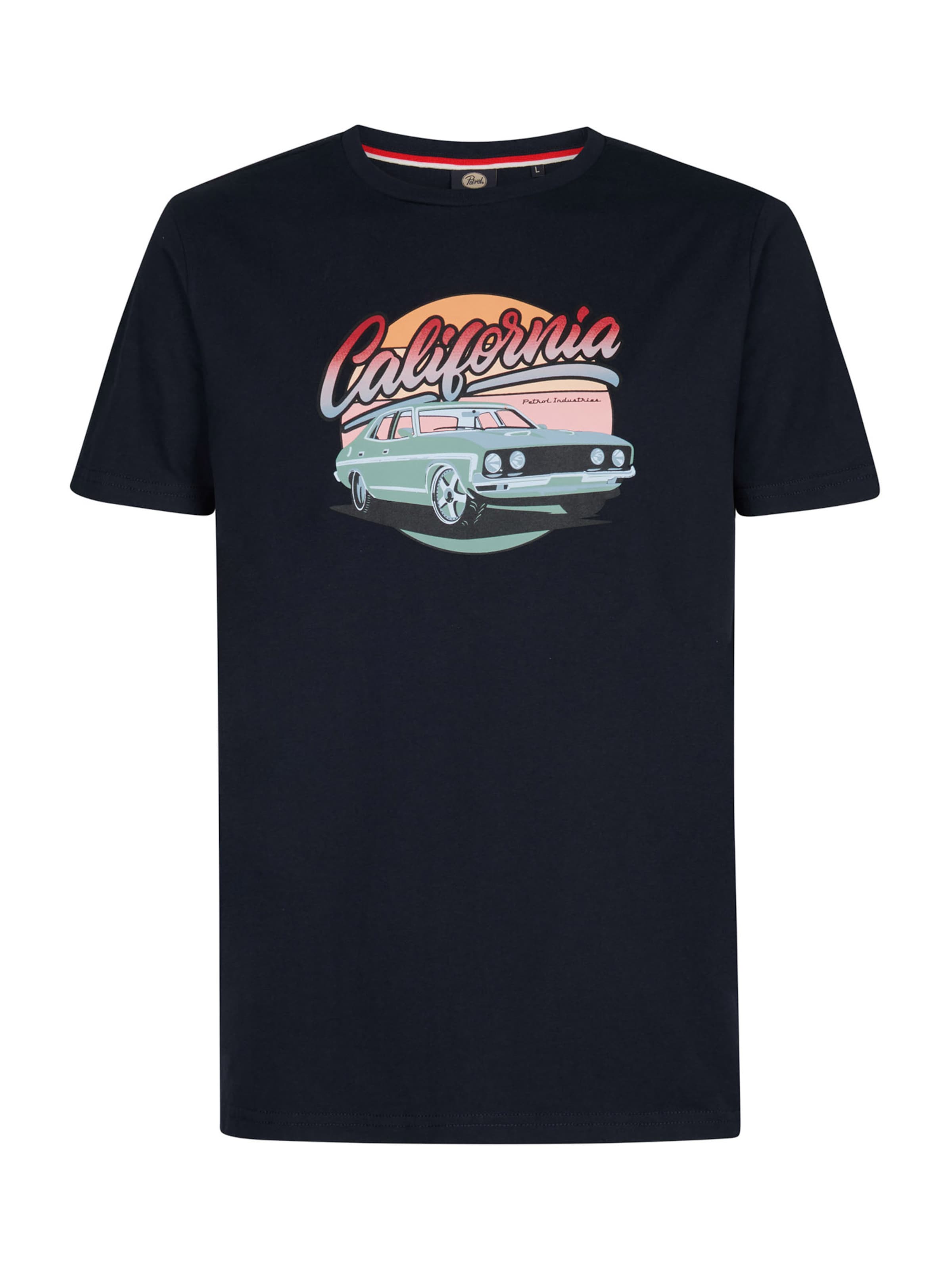 Petrol Industries Shirt in Blauw: voorkant