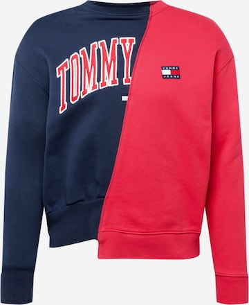Tommy Remixed Sweatshirt i blå: framsida