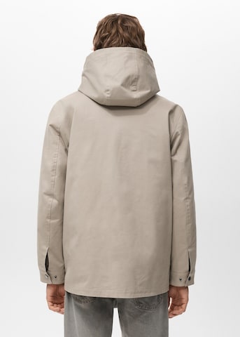 MANGO MAN Between-Seasons Parka 'Marcus' in Beige
